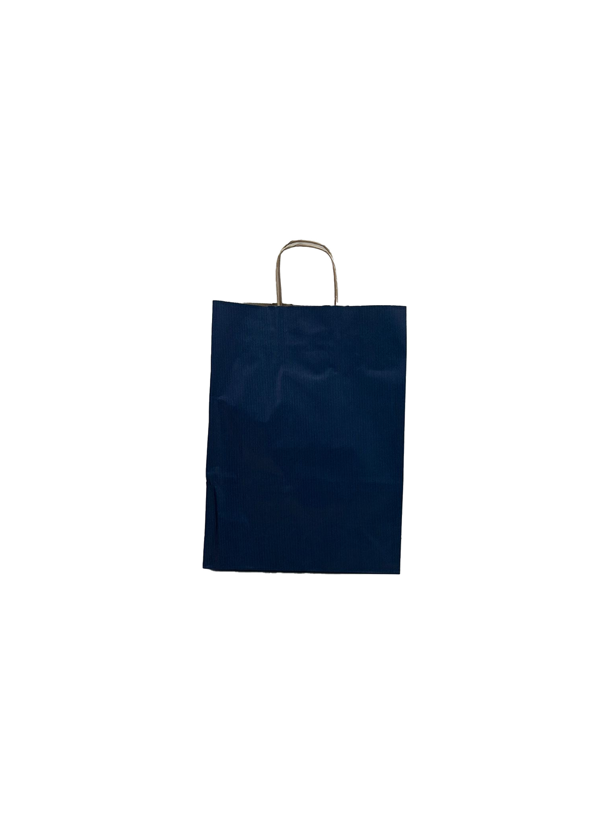 Papiertragetaschen Dunkel Blue 260+120x350mm - 50 Stk