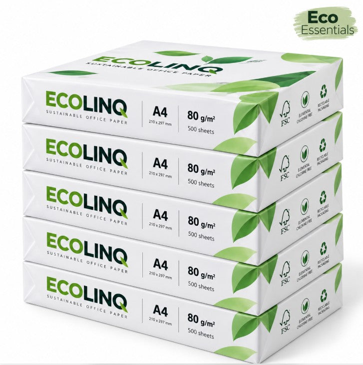 A4 Kopier- und Druckerpapier 80 g/m² – 5 Pakete à 500 Blatt