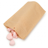 Heimkompostierbarer Kraft Standbodenbeutel 13x8x20,5cm - 100 Stück