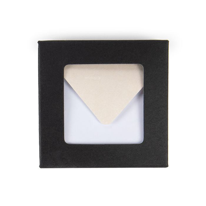 Pappschachteln mit Fenster 70x21x68mm | Schwarz - 25 Stk