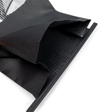 Blockbodenbeutel Schwarz 15,2x7x26,7cm - 100 Stück