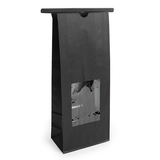 Blockbodenbeutel Schwarz 10,8x6,4x26,7cm - 100 Stück