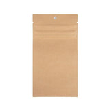 Druckverschlussbeutel kindersicherer Reißverschlus Kraft/VMPET/PE 76x114mm - 100 Stk