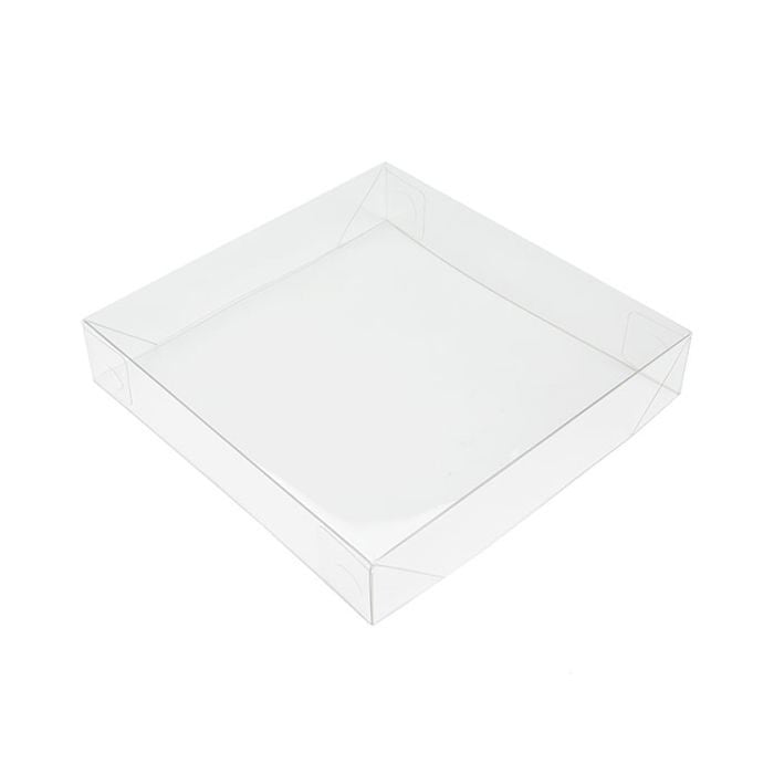 Lid Foldable and crystal Clear 13.2x2.5x13.5 cm (25 pieces) [BT357]