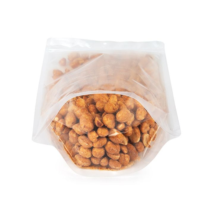 Recycelbare Standbodenbeutel Transparent | RETAIN™ | 340 Gramm | 171x89x286mm - 100 Stk