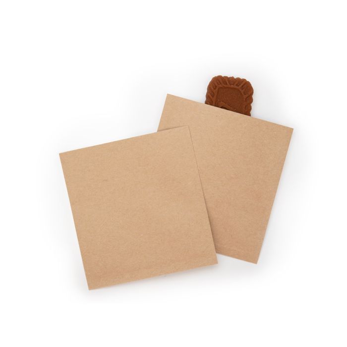 Kraftpapier kindersichere Einweg-Beutel 80x95mm - 100 Stk