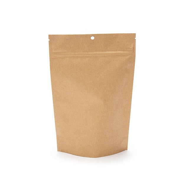 Child Resistant Pouch Bags Kraft 149x64x232mm 