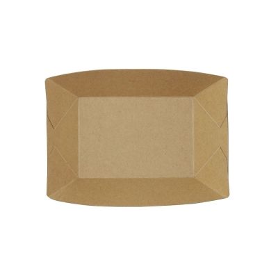 Snackschalen Karton 400 ml Braun Bio beschichtet - 1.000 Stk