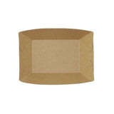 Snackschalen Karton 400 ml Braun Bio beschichtet - 1.000 Stk