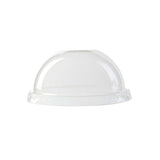 Kuppeldeckel PLA Ø 96 mm Strohhalmloch - 1000 Stück