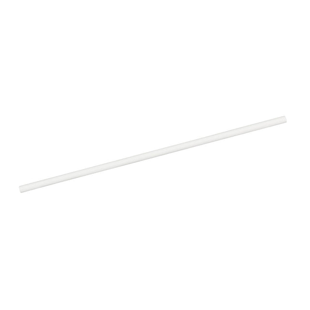 Drinking Straws Paper 20 cm, Ø 0.5 cm White, rolled vertically (5000 pieces) [GB