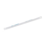 Flexible Strohhalme Papier 22 cm, Ø 0,5 cm Schwarz einzeln verpackt - 5.250 Stk