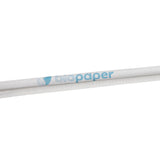 Flexible Strohhalme Papier 22 cm, Ø 0,5 cm Schwarz einzeln verpackt - 5.250 Stk