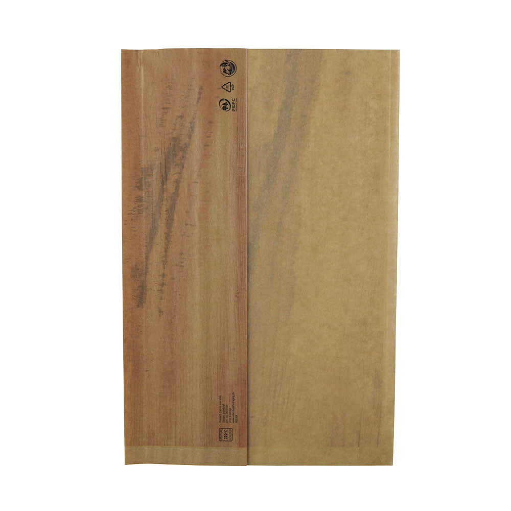 Burrito-Tasche 19,5x30 cm, Kraft-Optik - 500 Stk