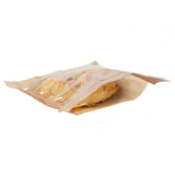 Snackbeutel Papier/Biofolie, 17,5x20 cm Palmblattoptik - 500 Stück