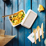 Schale Zuckerrohr 17x12x5 cm, 500 ml - 1.000 Stk