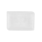 Deckel PP 12x17 cm rechteckig - 1000 Stück