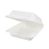 Schale mit Deckel Zuckerrohr 22x18,5x7 cm - 200 Stk