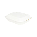 Schale mit Deckel Zuckerrohr 25x20x7,5 cm - 200 Stk