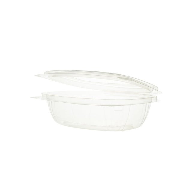 Deli Bowls PLA 375 ml, hinged lid, rectangular (300 pieces) [GB