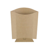 Pommes Frites Tablett Karton 196 ml, 8,5x5x12 cm Braun - 1.000 Stk