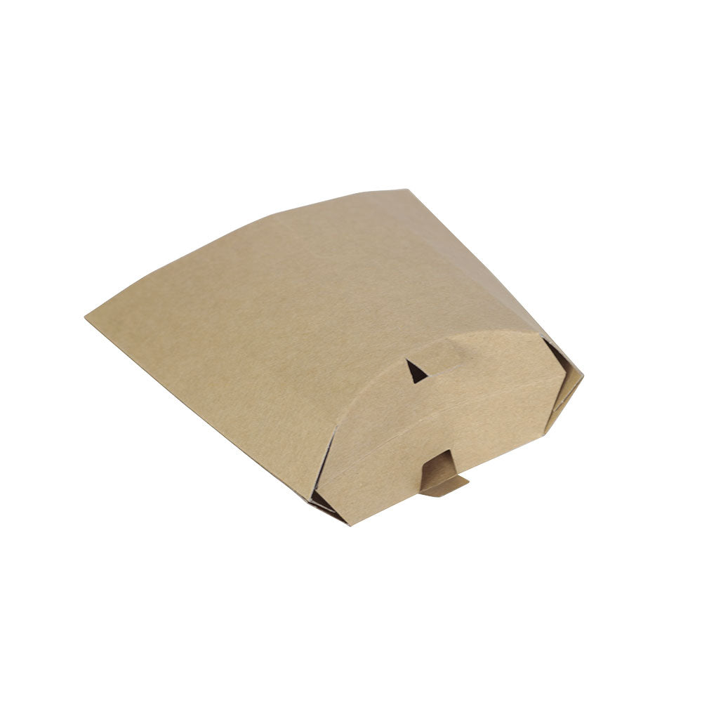 Pommes Frites Tablett Karton 196 ml, 8,5x5x12 cm Braun - 1.000 Stk