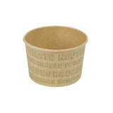 Eisbecher Papier 150 ml ungebleicht, EcoUp - 1000 Stück