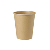 Cup Cardboard 200 ml Ø 80 mm Unbleached (1000 pieces) [GB