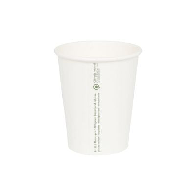 Becher Pappe 200 ml Ø 80 mm Weiß - 1.000 Stk