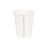 Becher Pappe 200 ml Ø 80 mm Weiß - 1.000 Stk