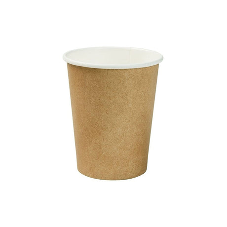 Cup Cardboard 200 ml Ø 80 mm Brown (1000 pieces) [GB