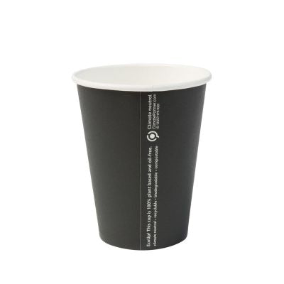 Becher Pappe 300 ml Ø 90 mm Schwarz - 1.000 Stk