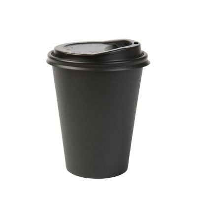 Becher Pappe 300 ml Ø 90 mm Schwarz - 1.000 Stk