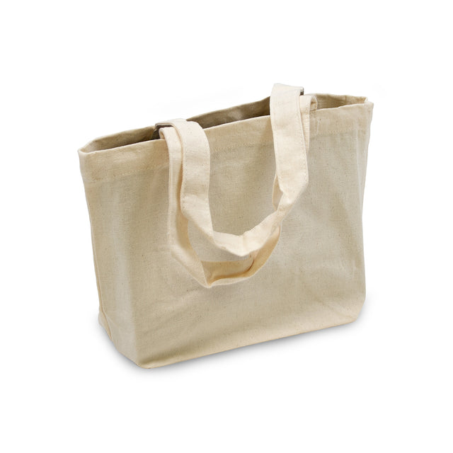 Cotton Mini bag 30 x 20cm (2x5cm) Ecru 30x20cm (100 pcs.) [FP