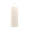 Wine bags 12+10x35cm White 