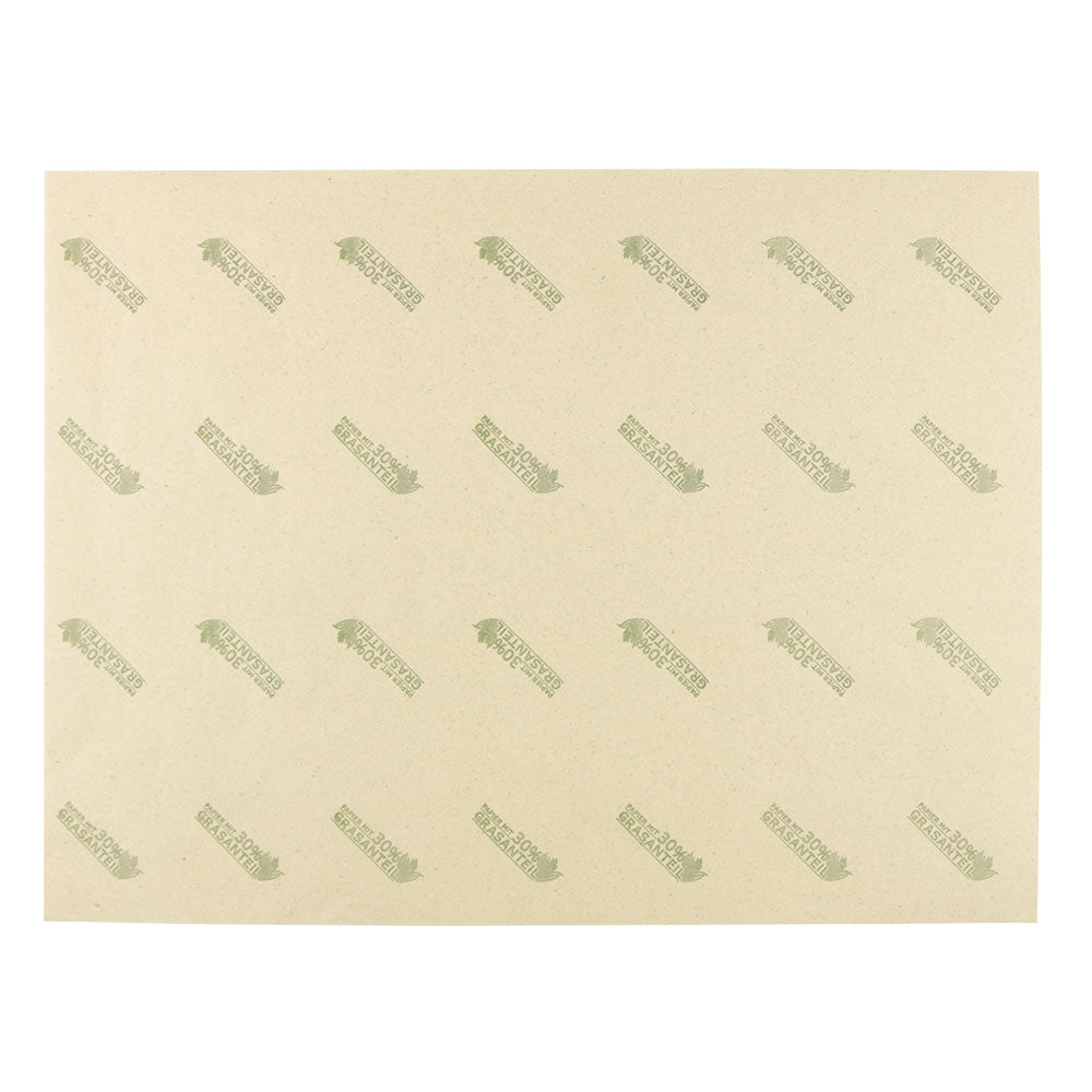 Graspapier lose Blätter 43x33 cm, ungebleicht, bedruckt - 800 Stk