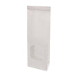 Bags Kraft White with Closure 9x4.5x26 cm (500 pieces) [GB