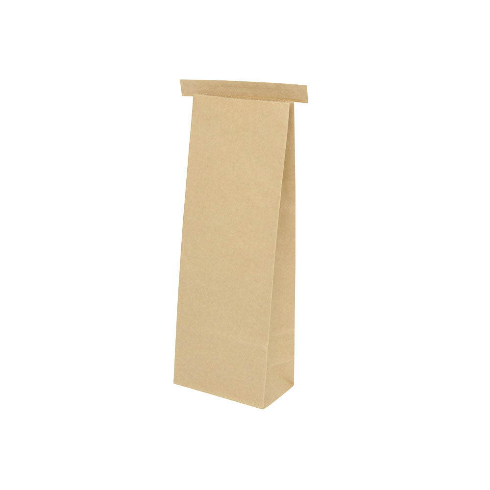 Tüten Kraftpapier braun mit Verschluss 10x5.9x27.4 cm - 500 Stk