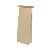 Tüten Kraftpapier braun mit Verschluss 12,5x7,5x32,7 cm - 500 Stk