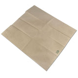 Servietten Papier Braun 32x32 cm 1 Lage 1/8 Falz - 6.000 Stk