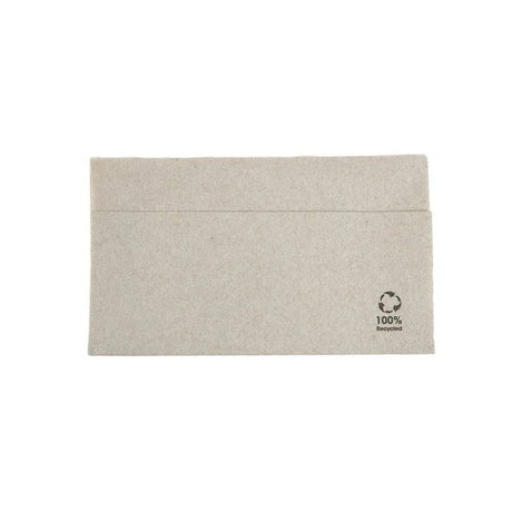 Napkins Paper Unbleached, 33x33 cm 1 layer, 1/8 fold (4800 pieces) [GB