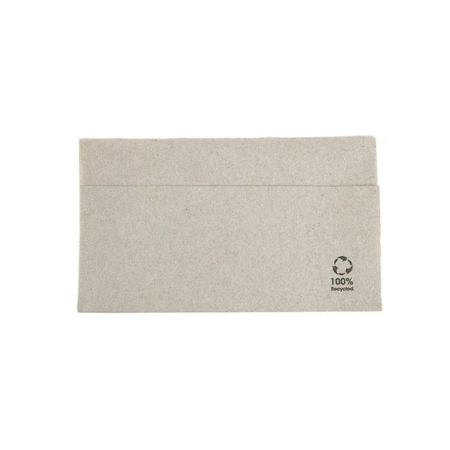 Napkins Paper Unbleached, 33x33 cm 1 layer, 1/8 fold (4800 pieces) [GB