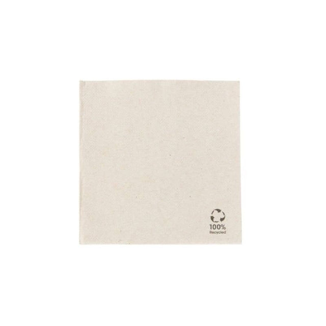 Napkins Paper Brown 25 x 25 cm, 2 ply 1/4 fold (3000 pieces) [GB