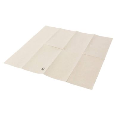 Papierservietten Braun 40 x 40 cm, 2-lagig, 1/8-Falz - 1.200 Stk