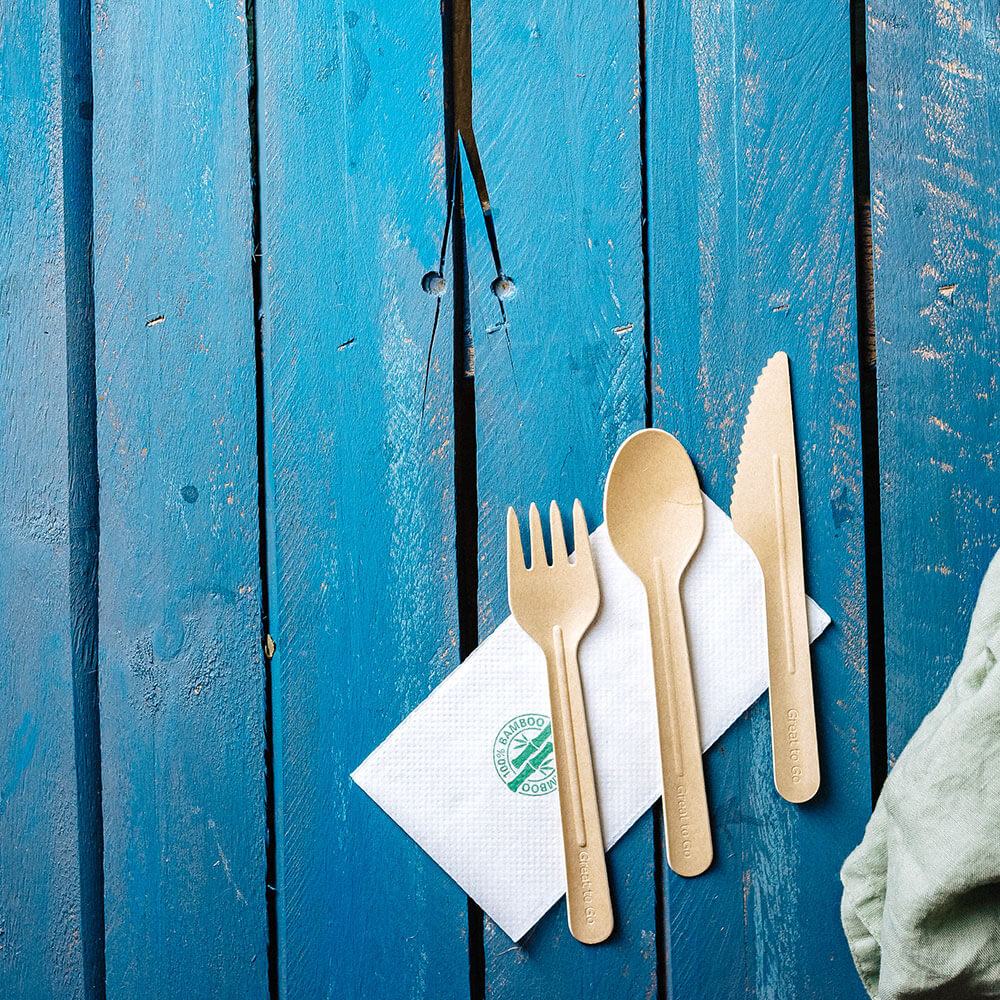 Löffel Papier 16,5 cm Braun - 1.000 Stk