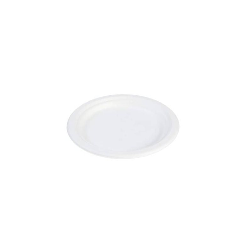 Round Plates Sugar Cane, Ø 17 cm (1000 pieces) [GB