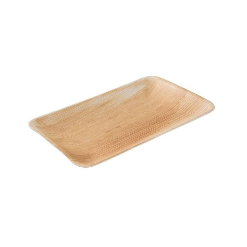 Rectangular Plate Palm Leaf 25x15cm (200 pieces) [GB
