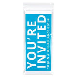 Umweltfreundliche Klappenbeutel Bioplastik 117x248mm Transparent - 100 Stk