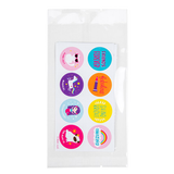 Umweltfreundliche Klappenbeutel Bioplastik 76x140mm - Premium - 100 Stk