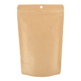 Öko Standbodenbeutel Kraft/Bioplastik 312 Gramm | 149x89x232mm - 100 Stk